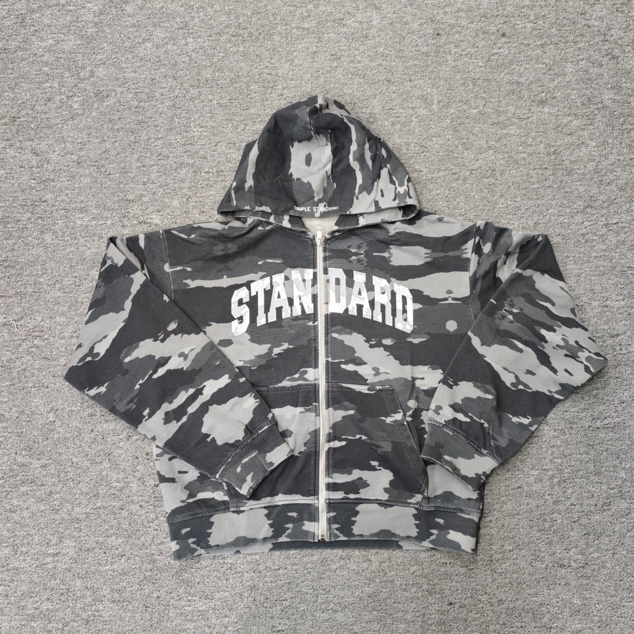 Double Camo Zip Up